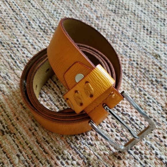 Accessories - LEATHER Embossed Belt